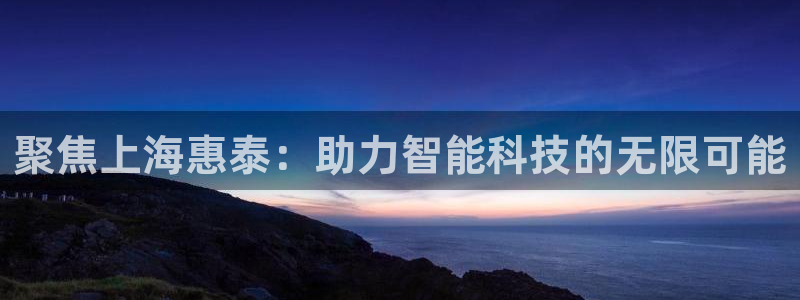 意昂体育3注册：聚焦上海惠泰：助力智能科技的无限可能