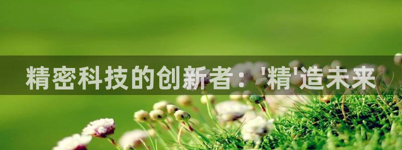 意昂体育3开户：精密科技的创新者：\'精\'造未来
