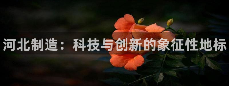 意昂3娱乐是那个系列的台子：河北制造：科技与创新的象征性地标