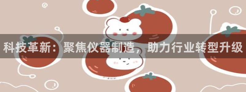 意昂3娱乐是那个系列的台子：科技革新：聚焦仪器制造，助力行业