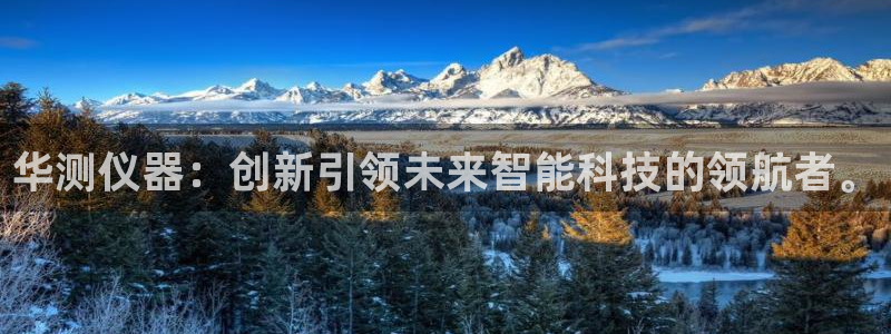 意昂体育3平台APP：华测仪器：创新引领未来智能科技的领航者